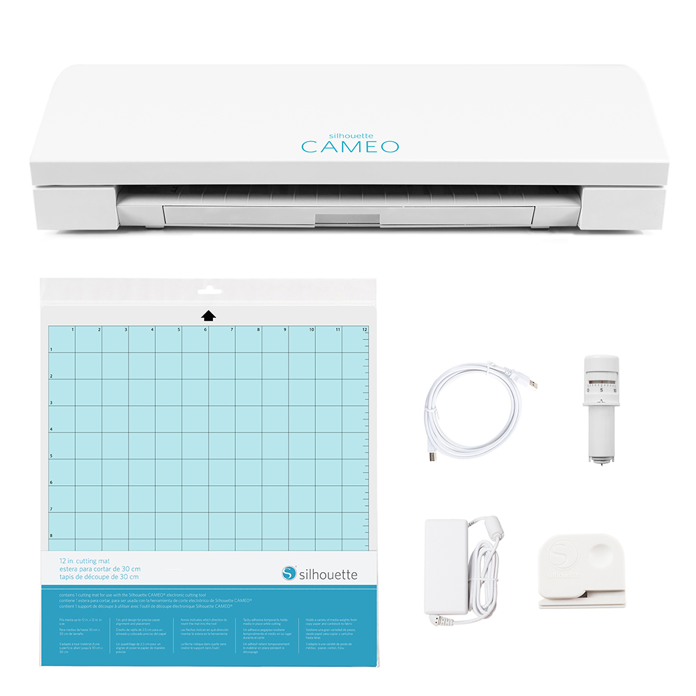Silhouette Cameo 3 doboz tartalma Silhouette Cameo 3 doboz tartalma