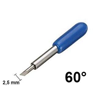 GCC 60°-os, 2,5mm-es vágókés, kék