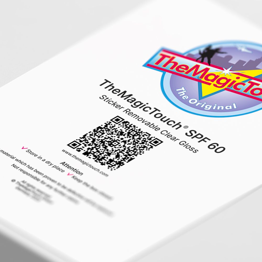 TheMagicTouch SPF60 - Átlátszó fényes, visszaszedhető - A4