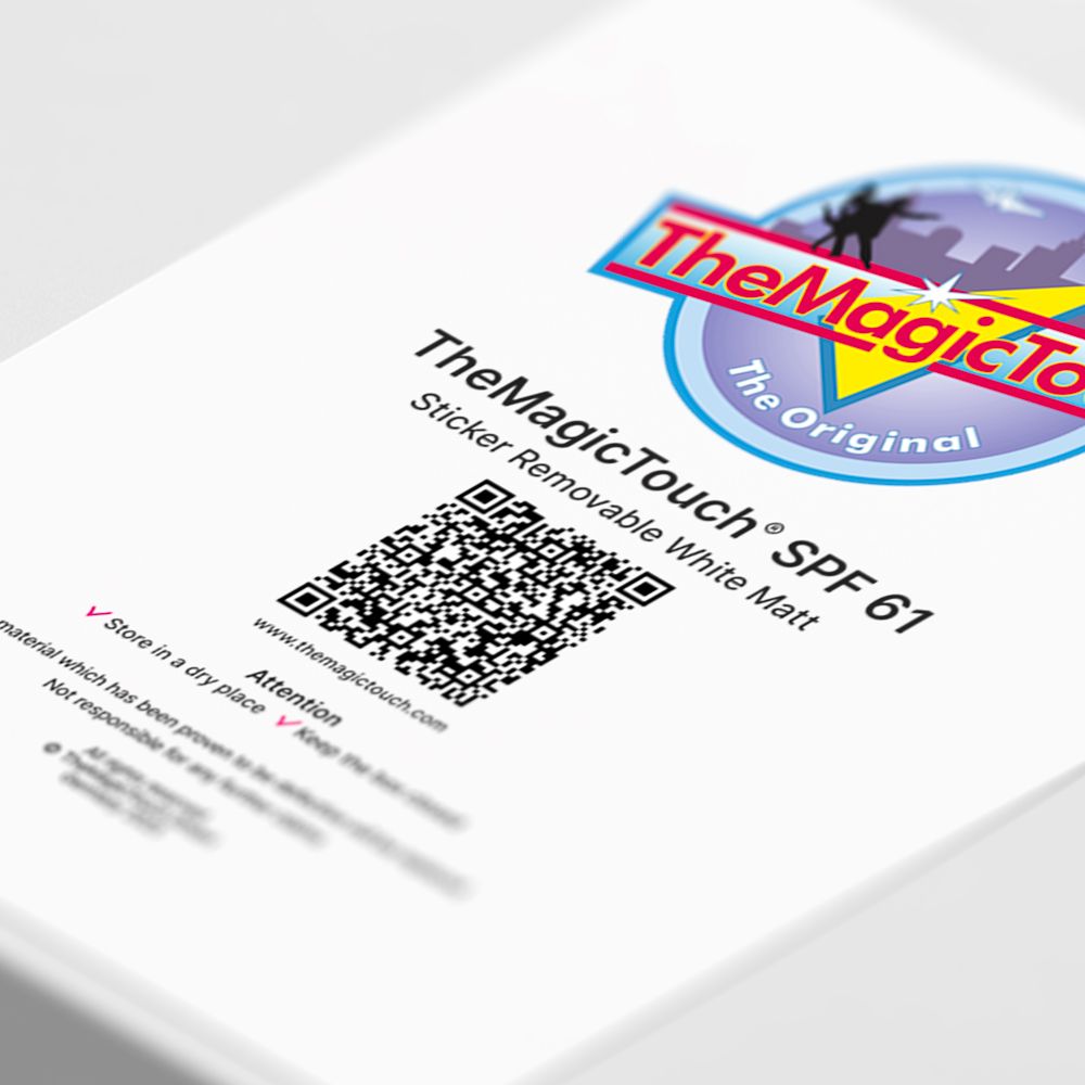 TheMagicTouch SPF61 - Fehér matt, visszaszedhető - A4